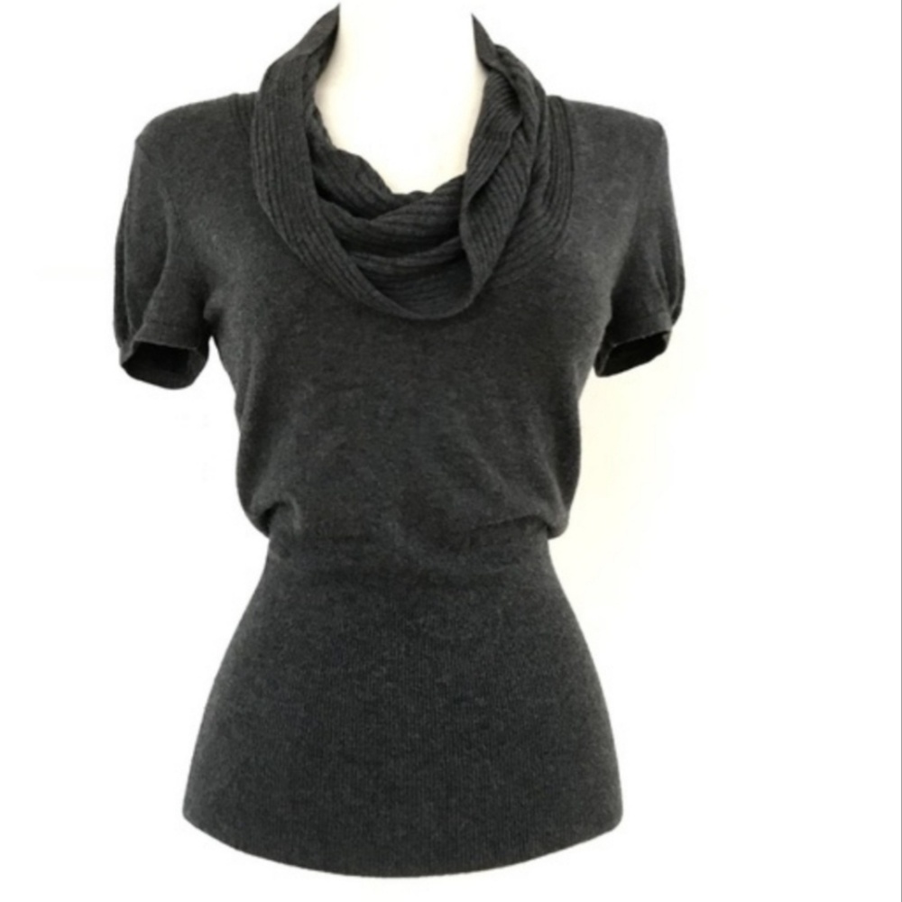 Express S cap sleeve sweater